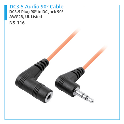 NS-116 3.5 Audio 90 Degrees Cable