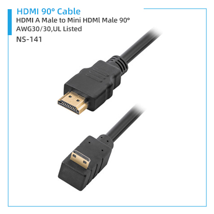 NS-141 HDMI 90°Cable