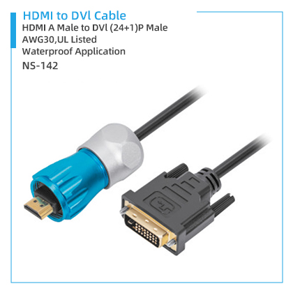 NS-142 HDMl to DVI Cable