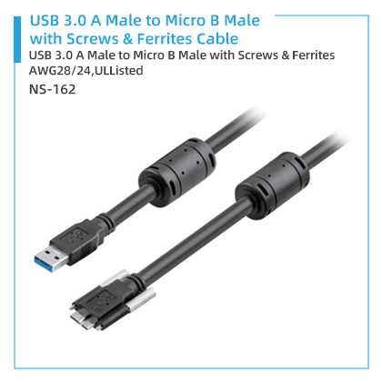 NS-162 USB 3.0 A Male to Micro B Male