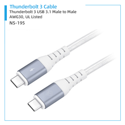 NS-195 Thunderbolt 3 Cable