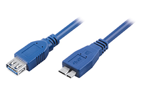 NS-203 USB 3.0 A Female to Micro B Male Cable