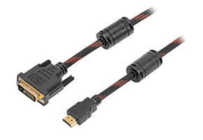 NS-216 DVI(24+1)P Male to HDMI A Male Cable