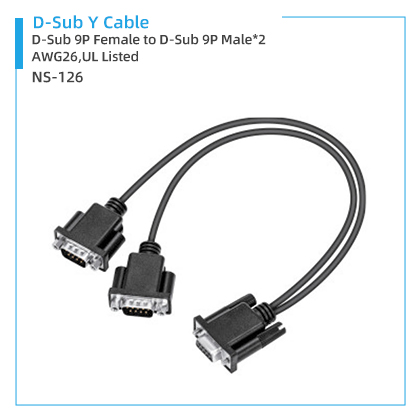 NS-126 D-Sub Y Cable