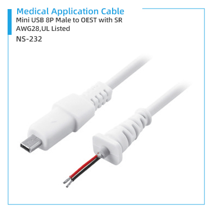 NS-232 Medical Application Cable