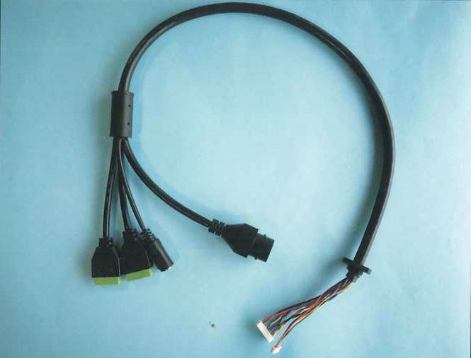 NS-236 6H/C-RJ45-8P/8C+DC female connector+TBP1381S-4S*2