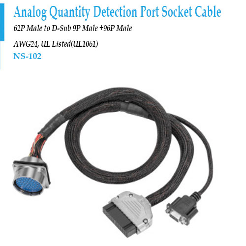 NS-102 Analog Quantity Detection Port Socket Cable